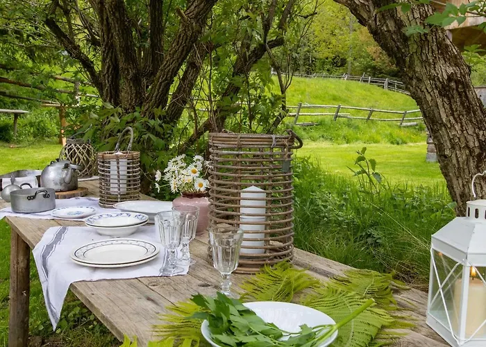 Alpesi faház Unplugged Almhuette Waldbauer