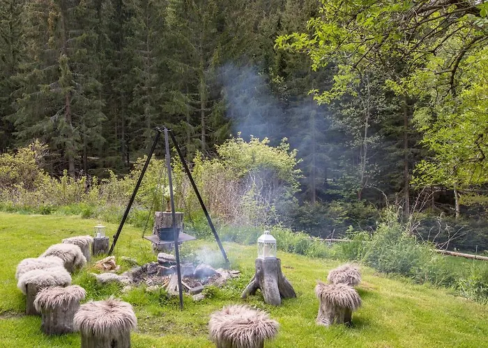 Alpesi faház Unplugged Almhuette Waldbauer *